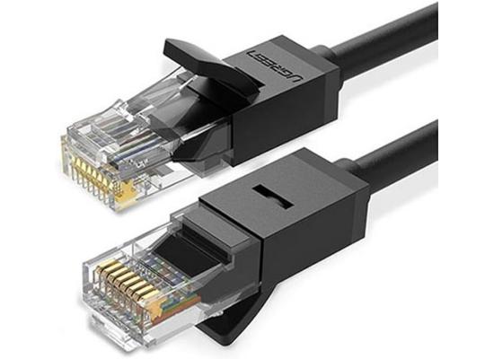 UGREEN Cat 6 U/UTP Ethernet LAN Cable (3m) – 1000Mbps Gigabit Speed | Gold-Plated | Black | 20161